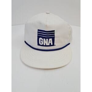 Ownco Vintage White Blue GNA Cap Hat Snapback
